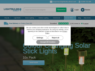 lightbulbs-direct.com screenshot