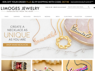 limogesjewelry.com screenshot