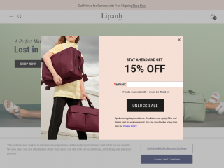 lipault-usa.com screenshot