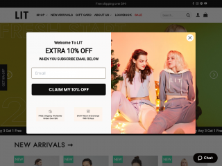 litactivewear.com screenshot