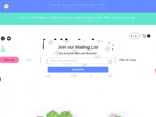 littlebakersbox.com screenshot