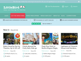 littlebird.co.uk screenshot