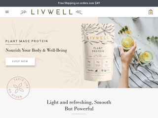 livwellnutrition.com screenshot