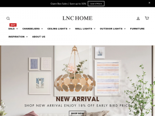 lnchome.com screenshot