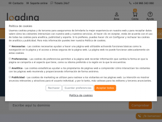 loading.es screenshot