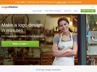logomaker.com screenshot