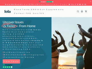 lolahealth.co screenshot