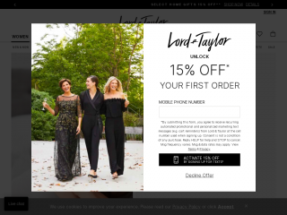 lordandtaylor.com screenshot