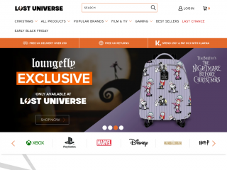 lostuniverse.com screenshot