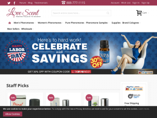 love-scent.com screenshot