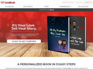 lovebookonline.com screenshot