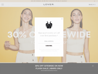 loverthelabel.com screenshot