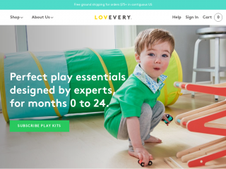 lovevery.com screenshot