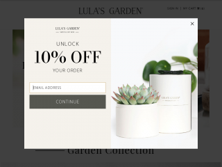 lulasgarden.com screenshot