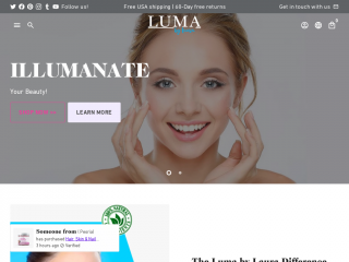 lumabylaura.com screenshot