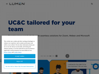 lumen.com screenshot