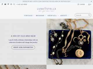 lunaandstella.com screenshot