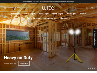 lutec-lighting.com screenshot