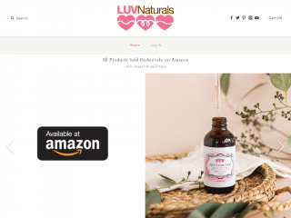 luvnaturals.com screenshot