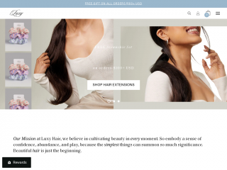 luxyhair.com screenshot