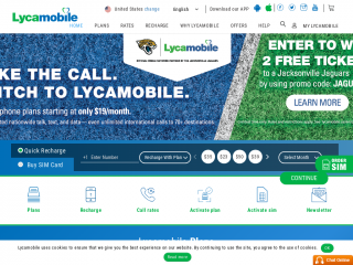 lycamobile.us screenshot