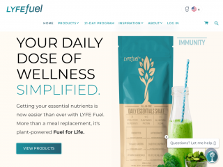 lyfefuel.com screenshot