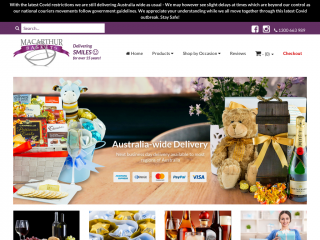 macarthurbaskets.com.au screenshot