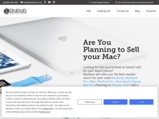 macback.co.uk screenshot