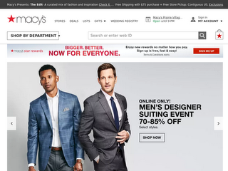 macys.com screenshot