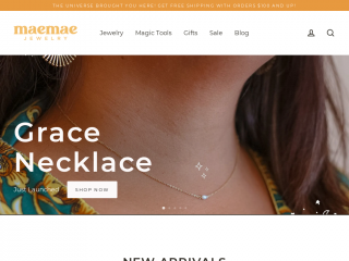 maemaejewelry.com screenshot