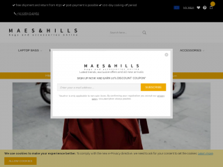 maeshillscollection.com screenshot