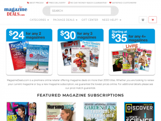 magazinedeals.com screenshot