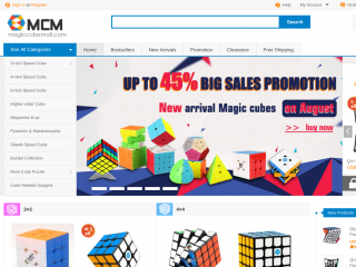 magiccubemall.com screenshot