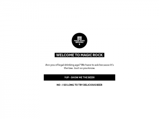 magicrockbrewing.com screenshot