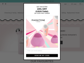 magnitone.co.uk screenshot