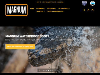 magnumboots.co.uk screenshot