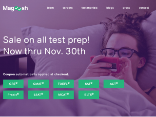 magoosh.com screenshot