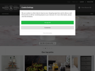 maisonandwhite.com screenshot