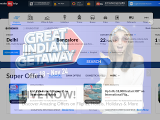 makemytrip.com screenshot