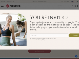 manduka.com screenshot