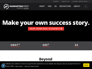 manhattanprep.com screenshot