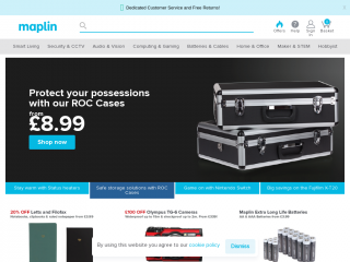 maplin.co.uk screenshot