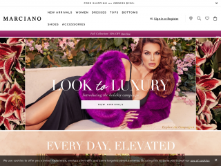 marciano.com screenshot