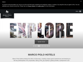 marcopolohotels.com screenshot
