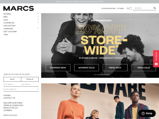 marcs.com.au screenshot