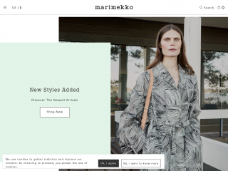 marimekko.com screenshot