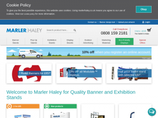 marlerhaley.co.uk screenshot