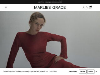 marliesgrace.com screenshot