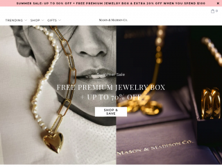 masonmadison.com screenshot