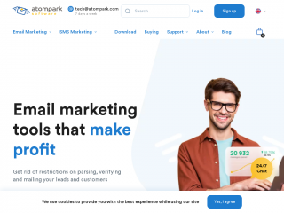 massmailsoftware.com screenshot